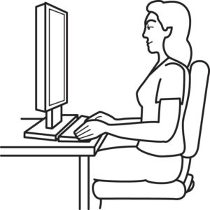 Type 1 or "Proper" Sitting Position